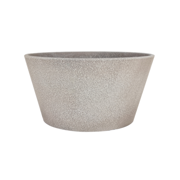 Antique Brown Round Flower Planter