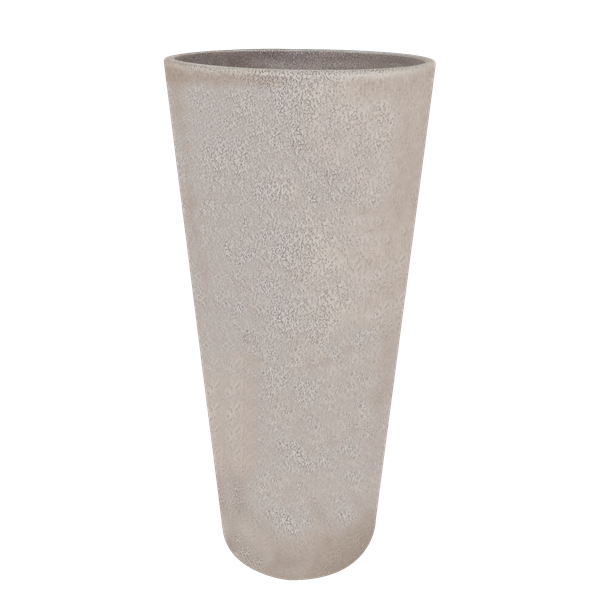 Antique Brown Round Flower Planter