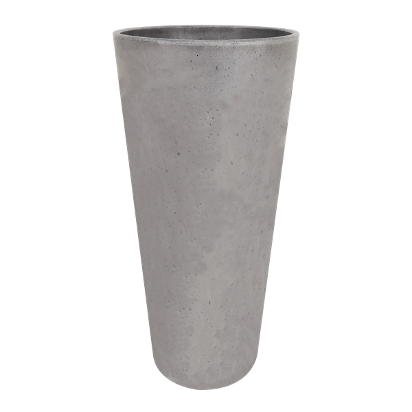 Cement Grey Round Flower Planter