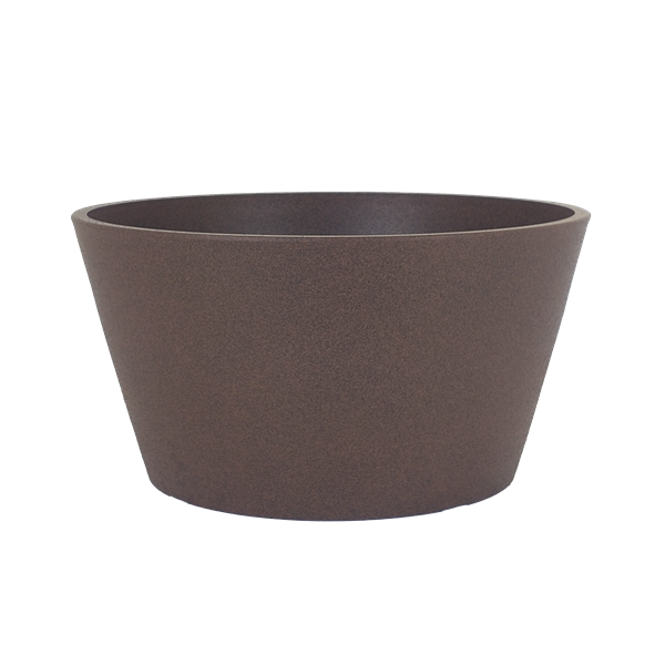 Copper Rust Round Flower Planter