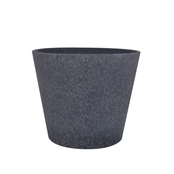 Antique Charcoal Round Flower Planter