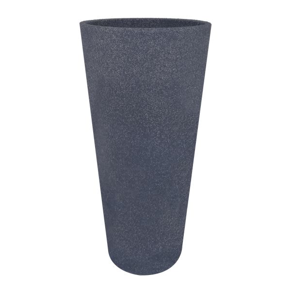 Antique Charcoal Round Flower Planter