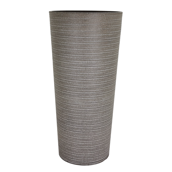 Riverstone Cream Round Flower Planter