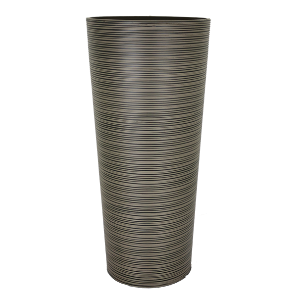 Riverstone Bronze Round Flower Planter