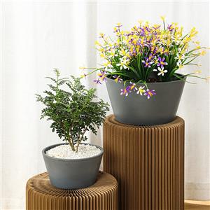 Cement Round Flower Planter