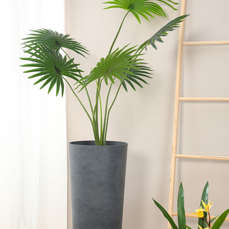 Cement Round Flower Planter