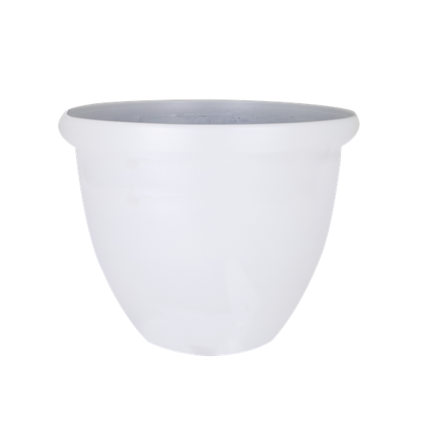 Ceramic White Glazed Belair Planter