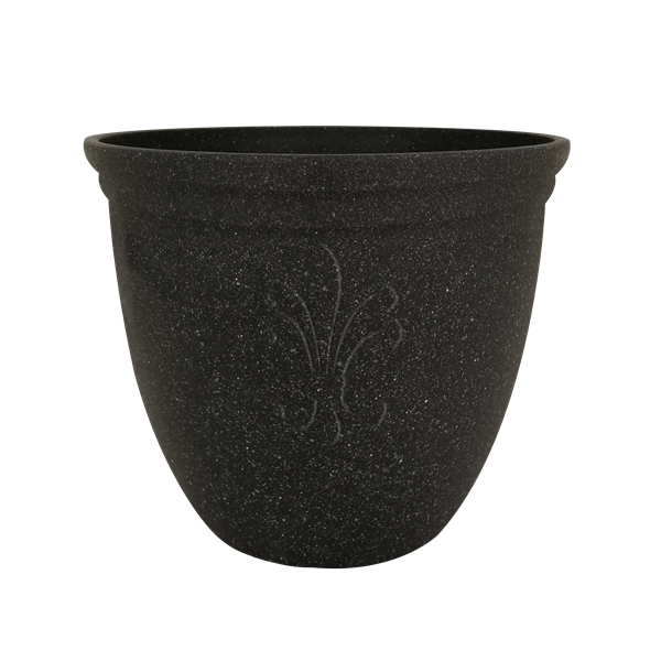 Charcoal Sandstone Rofia Planter