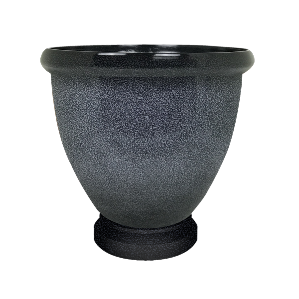 Ashgrey Glazed Urn Planter