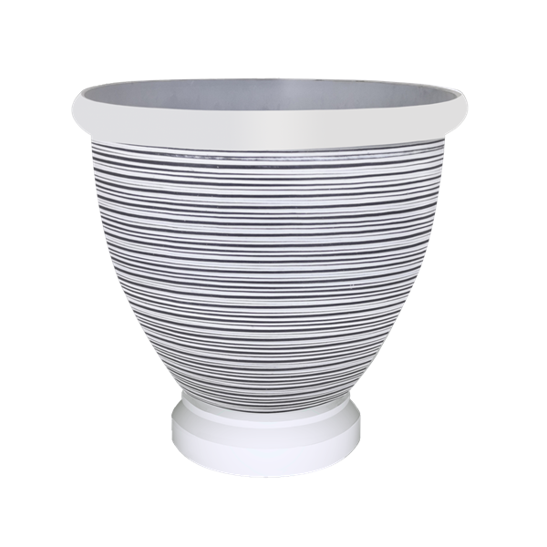 Riverstone White Urn Planter