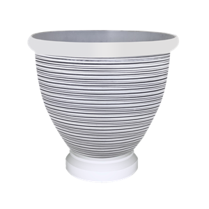 Riverstone White Urn Planter