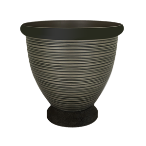Riverstone Bronze Urn Planter