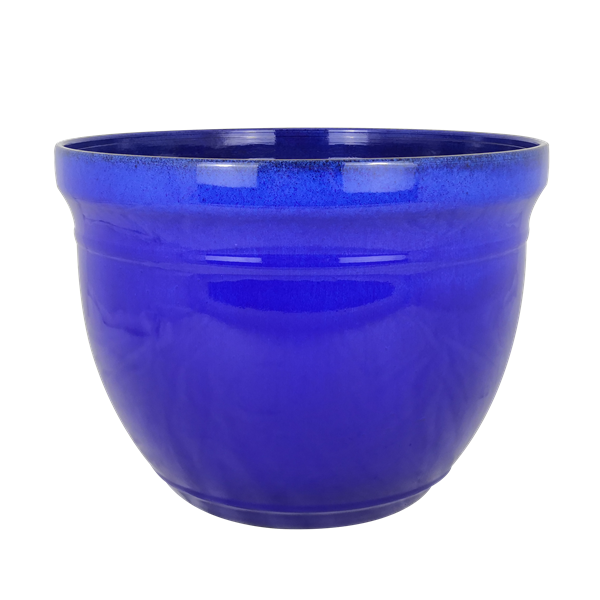 PP Royle Blue Glazed Madison Planter
