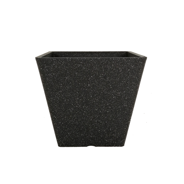 Charcoal Sandstone Square Planter