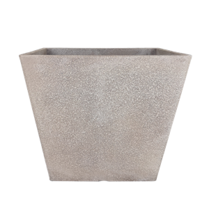 Antique Brown Square Planter