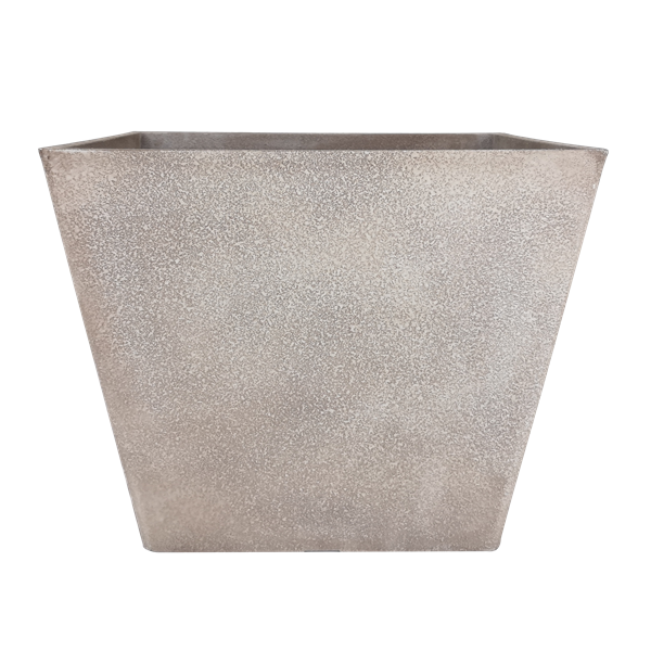 Antique Brown Square Planter