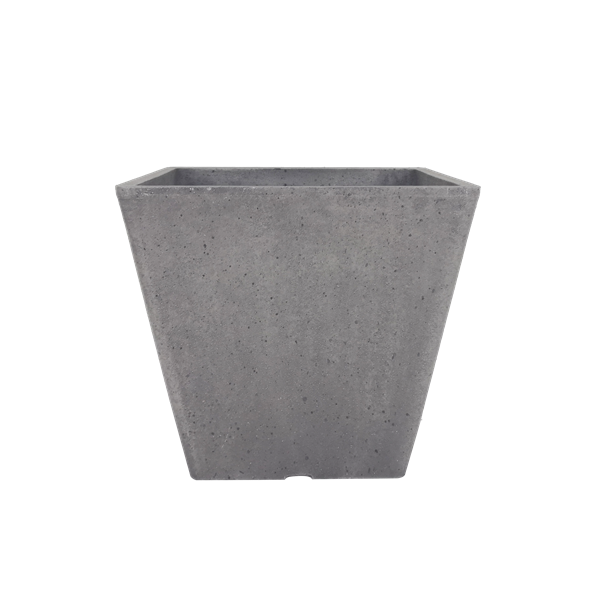 Cement Grey Square Planter