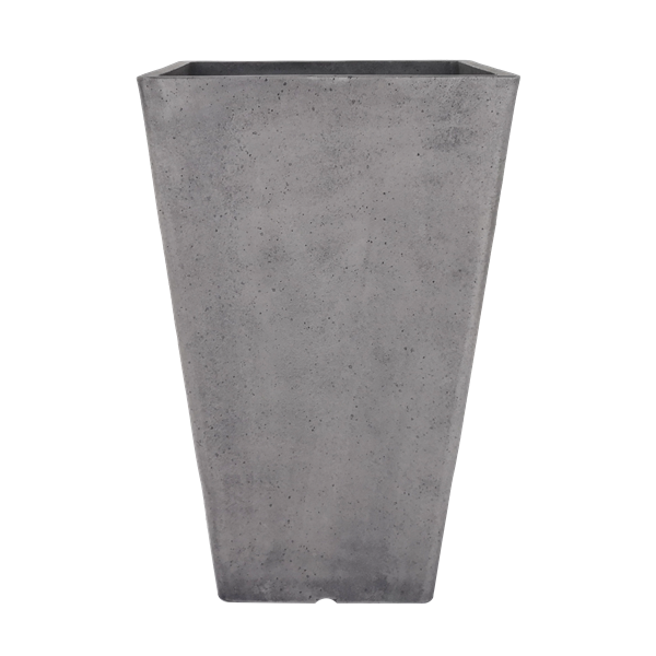Cement Grey Square Planter