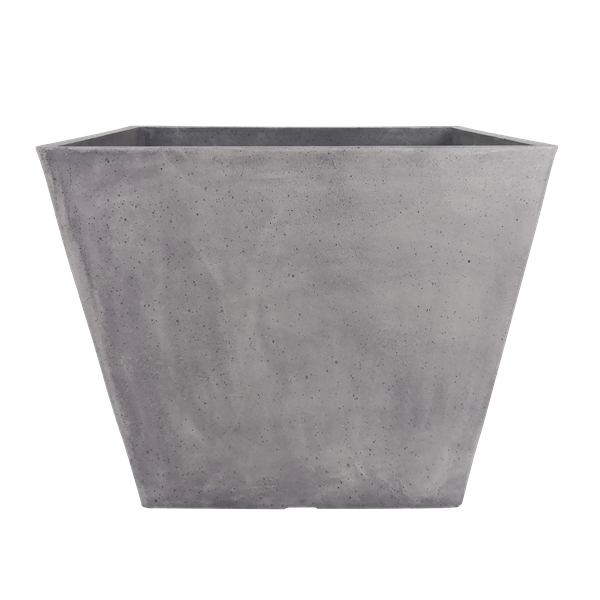 Cement Grey Square Planter