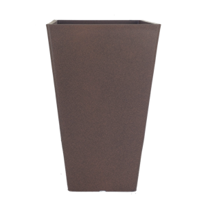 Copper Rust Square Planter