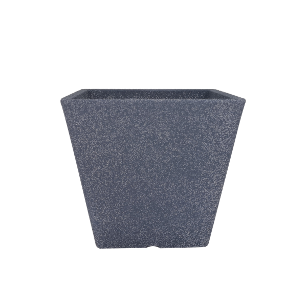 Antique Charcoal Square Planter