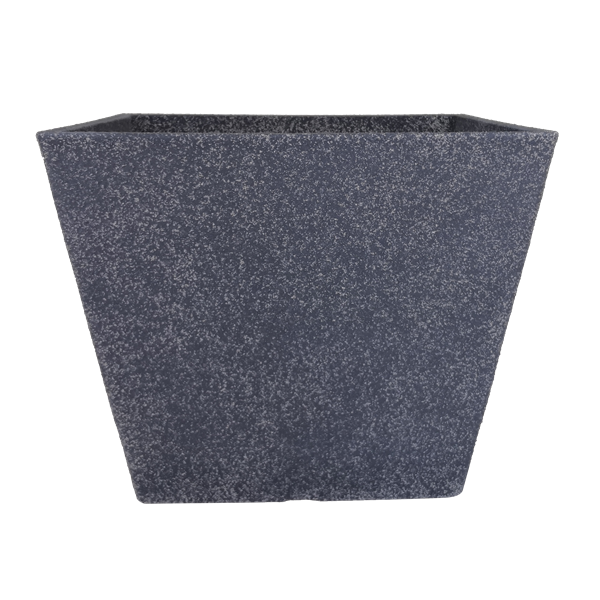 Antique Charcoal Square Planter