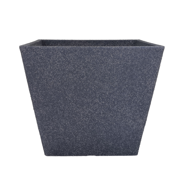 Antique Charcoal Square Planter