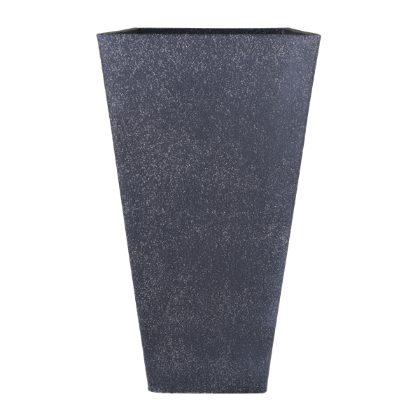 Antique Charcoal Square Planter