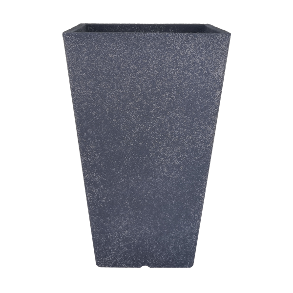 Antique Charcoal Square Planter