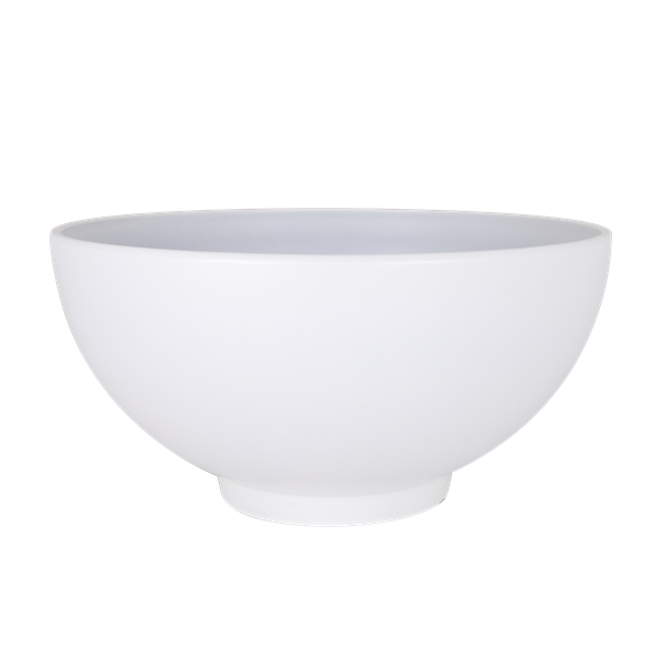 Ceramic White Glazed Bowl Planter