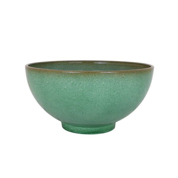 Jadeite Glazed Bowl Planter