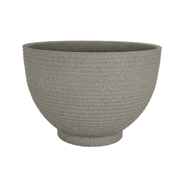 Beige Sandstone Bowl Planter
