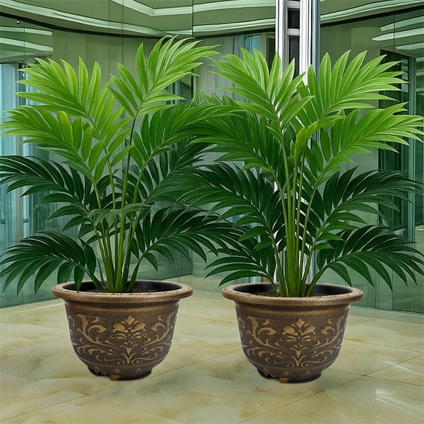 European Pattern Golden Planter