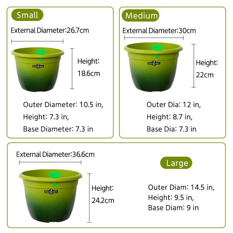 Classic Round planter