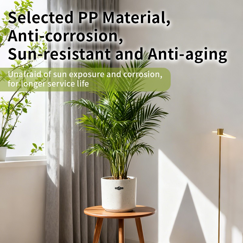 Straight Barrel-Shaped Planting Pot