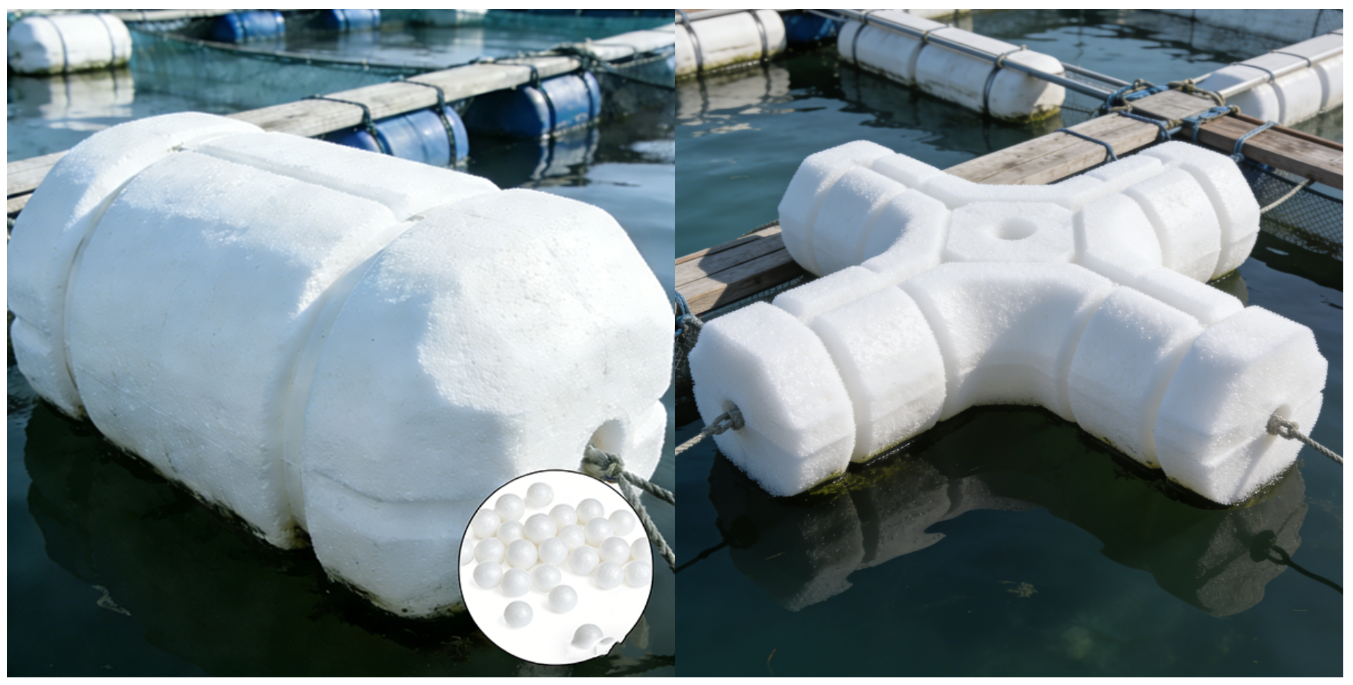 EPS Floats Bead for Fish Farming material