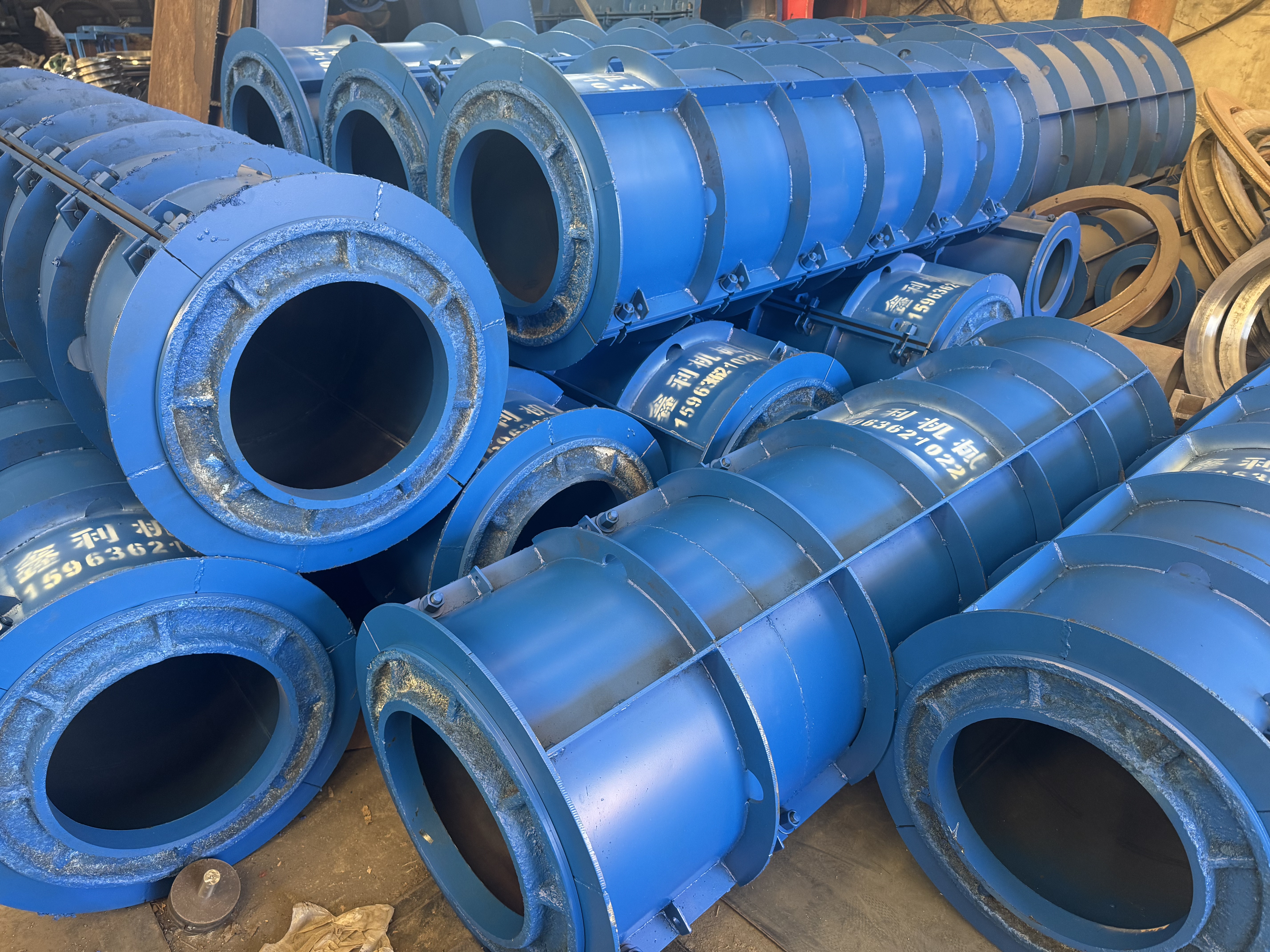 Concrete Pipe Manufacturing Machine For Butt Joints And Socket Joints