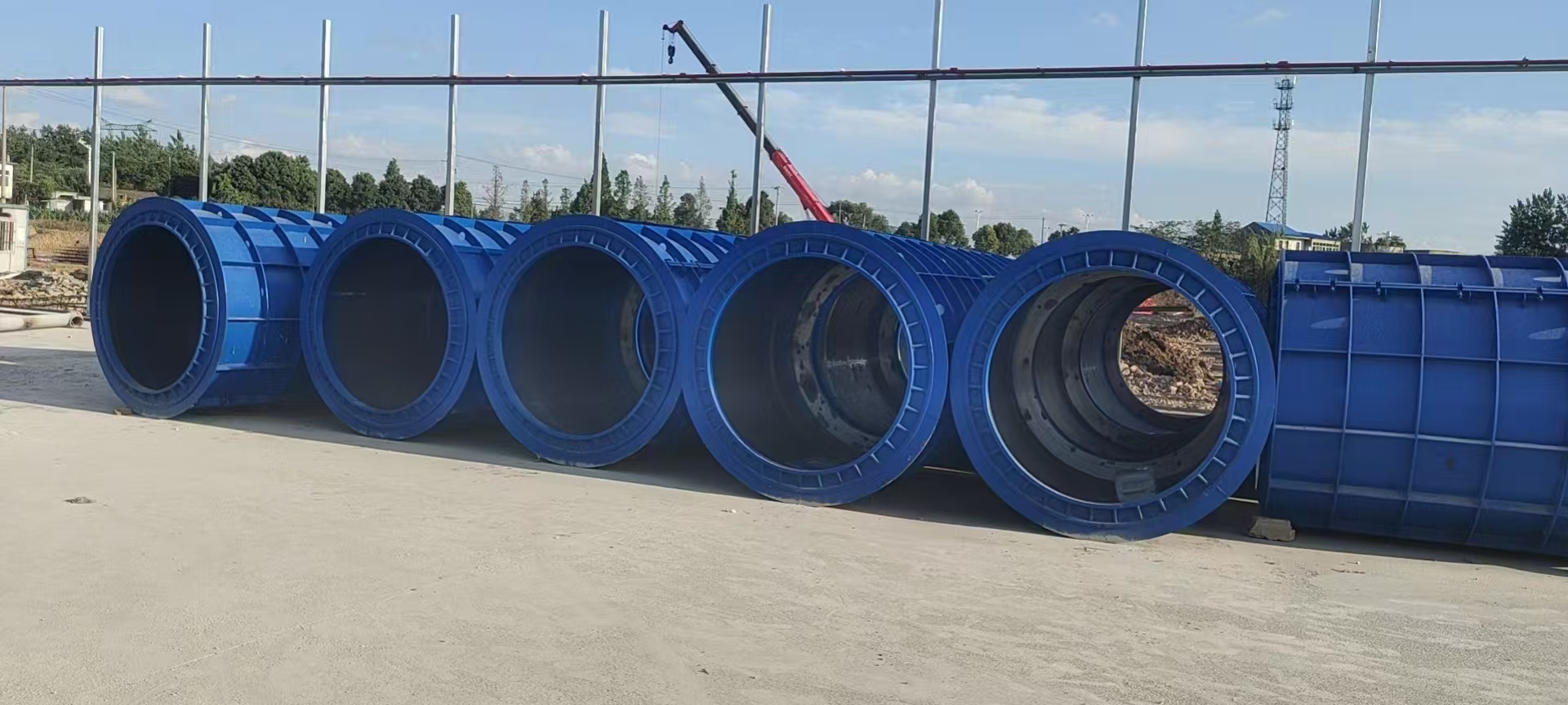 Concrete Pipe Manufacturing Machine For Butt Joints And Socket Joints