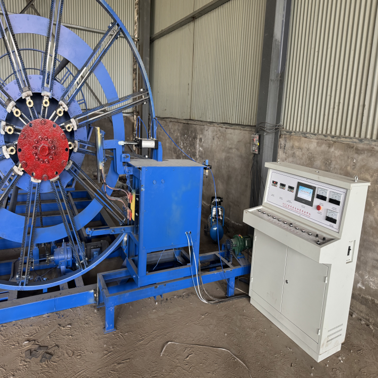 Fully Automatic Concrete Pipe Reinforcing Cage Welding Machine