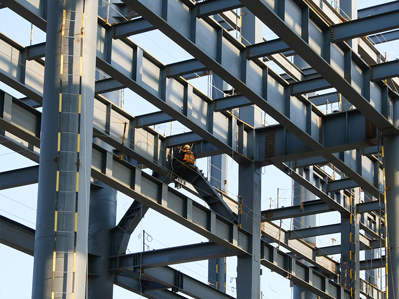 Steel-Structure Frame System for Super High-Rise Building
