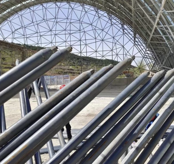 Spherical Coal-Storage Building with Steel Structure Spherical Coal-Storage Building with Steel Structure