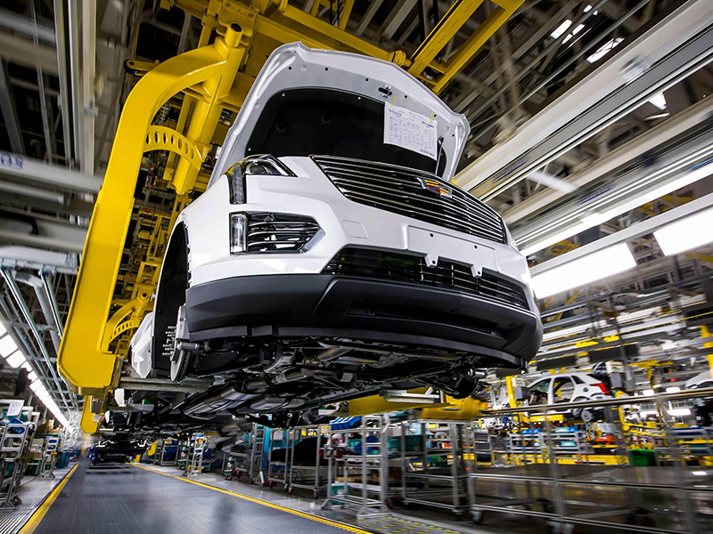 汽车公司钢结构厂房