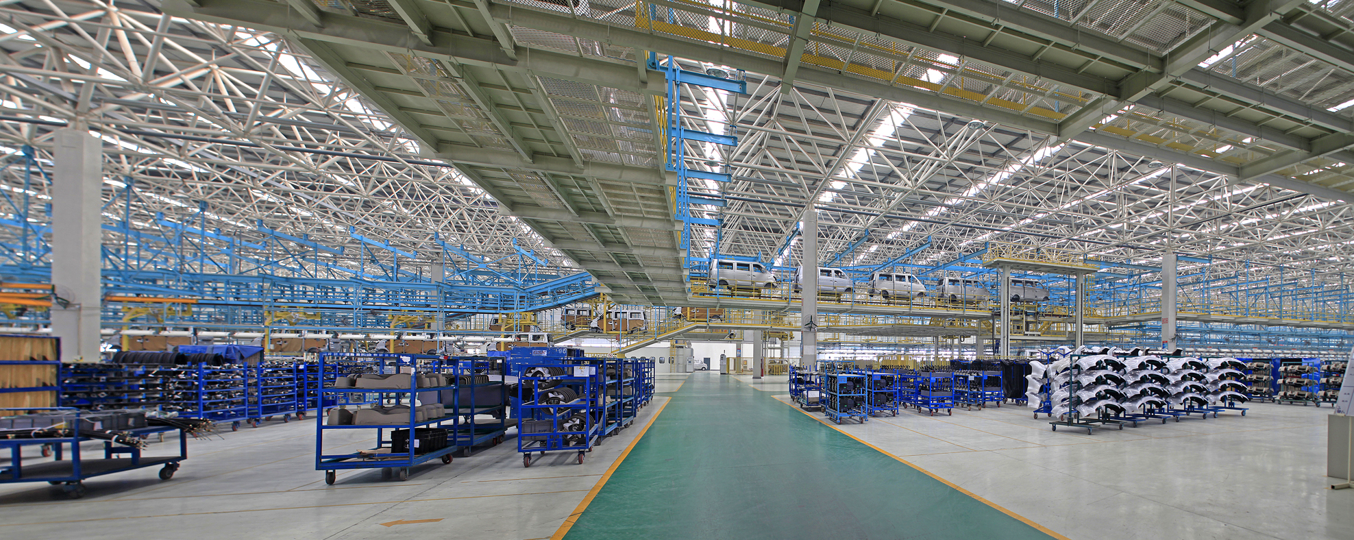 Steel Space Frame for Factory