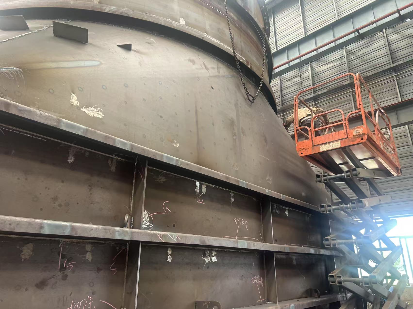 Steel structure components