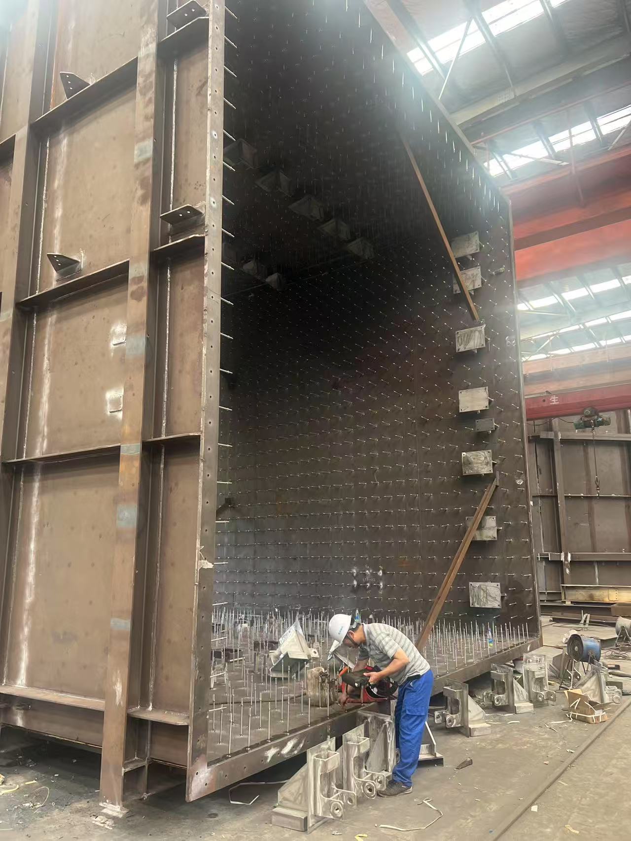 Steel structure components