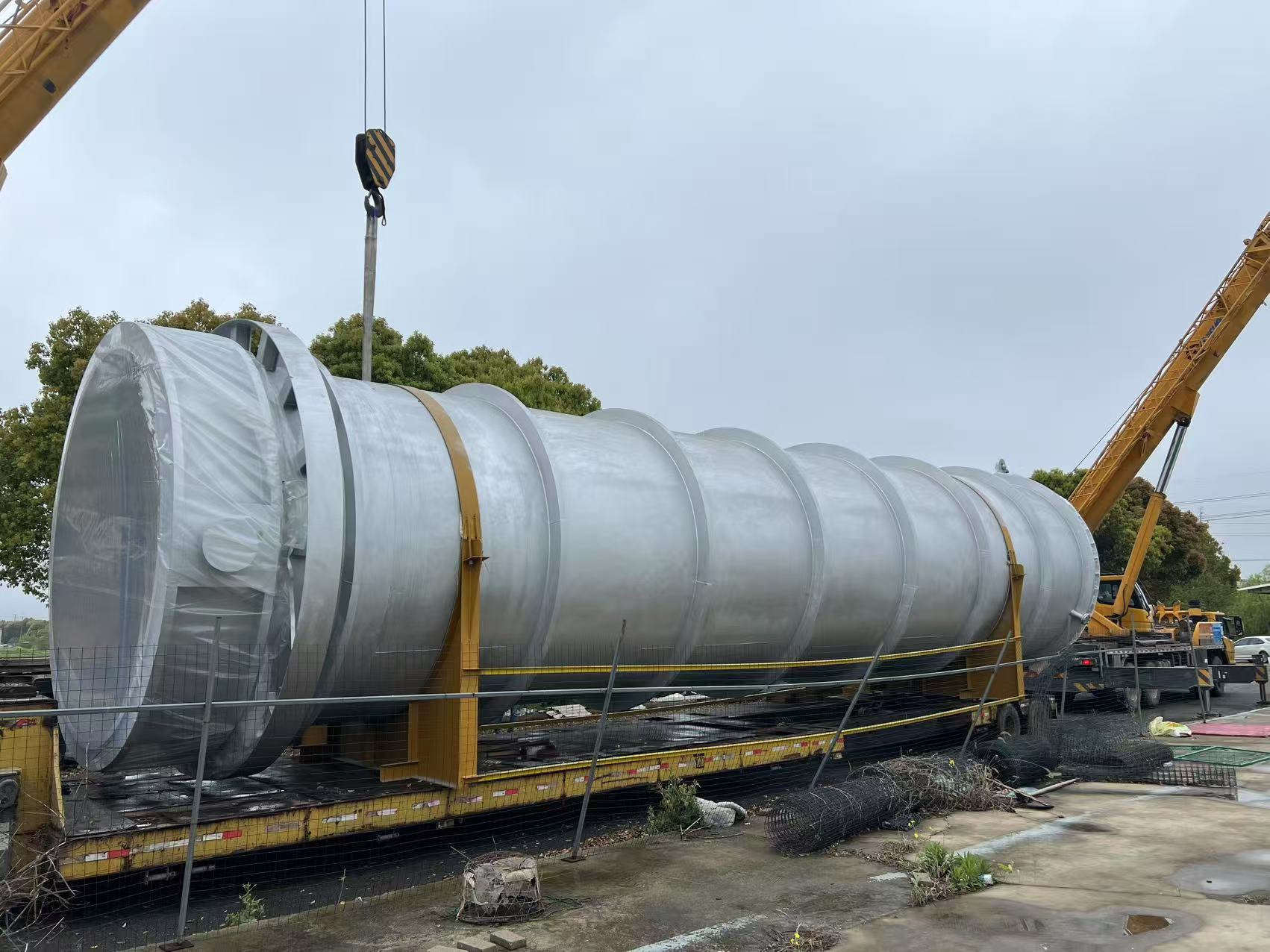 Steel structure components