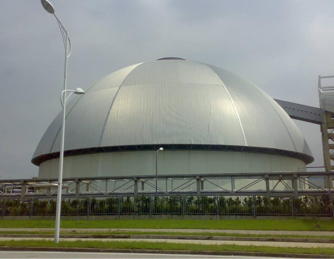 The Tianyuan Chemical Spherical Shell Grid Structure The Tianyuan Chemical Spherical Shell Grid Structure