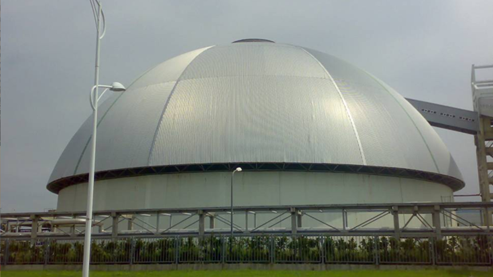 The Tianyuan Chemical Spherical Shell Grid Structure