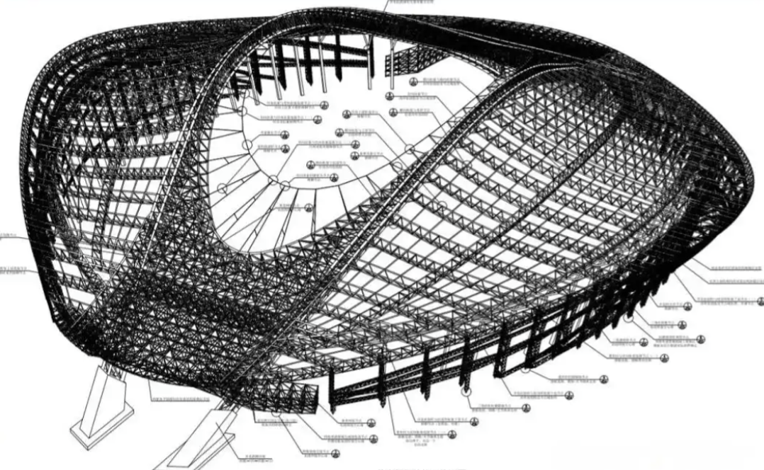 Steel building design