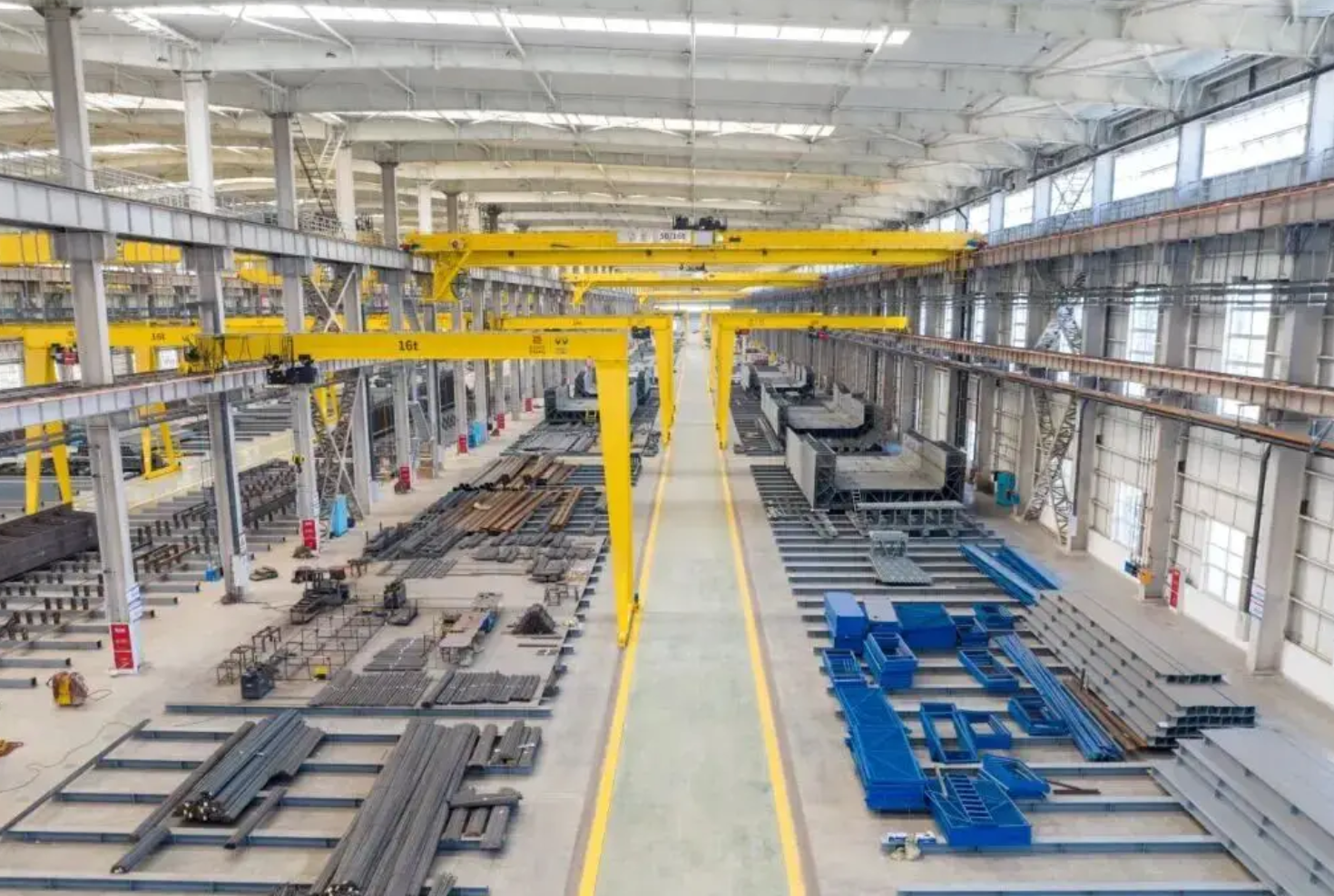 Power Station Steel Framework